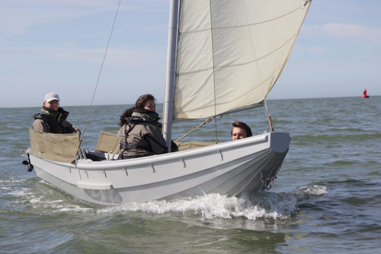 Yvette II tijdens training