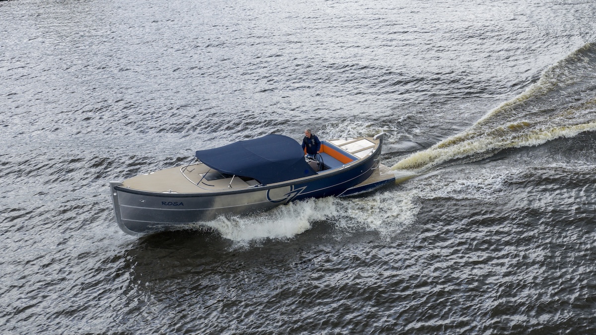 AluShip sloep 950 hybride: Uniek en duurzaam